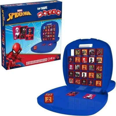Obrázok produktu pre Match Spider-Man 2025 Spoločenská hra, taktika a pozorovanie, 2 hráči, Winning Moves Games