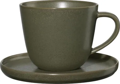 Image de ASA Tasse à café avec soucoupe, nori d. 8,9 cm, h. 7,2 cm, 0,25 l.