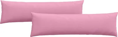 Produktbild von vidaXL Sofakissen 2 stk. Stoff Rosa 145 x 40 cm