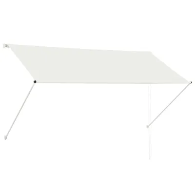 Image de vidaXL Store rétractable 250×150 cm Crème