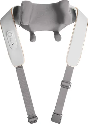 Produktbild von SKG H5 Mini, Kompressionsmassage, Vibration massage, Hals/Nacken, Schultern, Grau, Kunststoff, Polyurethan (PU), Tasten, 6 Kopf/Köpfe