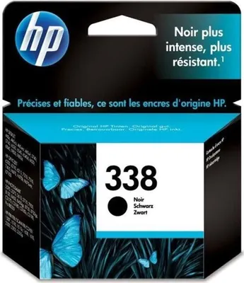 Produktbild von HP 338 Schwarz Original Tintenpatrone (C8765EE) für Photosmart 2570/C3170 und PSC 1510/1600