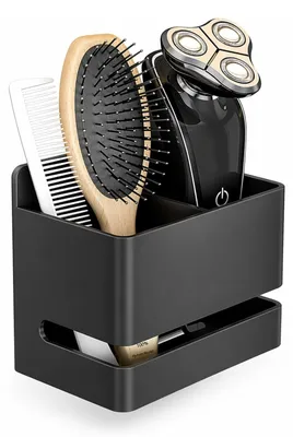 Image de Porte-brosses à dents en aluminium, sans perçage, pour la salle de bain