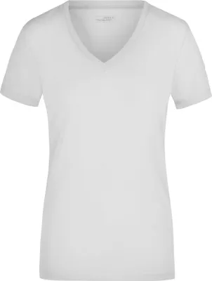 Produktbild von T-Shirt aus weichem Elastic-Single-Jersey white, Gr. L