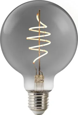 Produktbild von Nordlux 2280162747 SmartE27 G95 LED E27 Leuchtmittel 4,7W Dimmbar Extra-warmweiss Rauchfarben