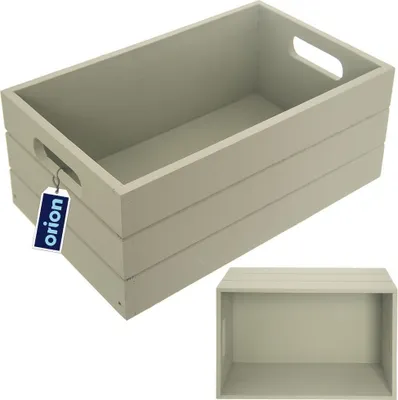 Produktbild von Orion Holzkiste Aufbewahrungskiste Aufbewahrungsbox mit Griffen 36x26x15 cm
