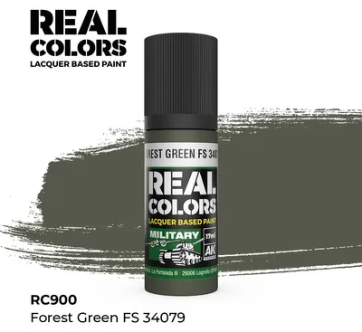 Produktbild von AK Interactive REAL COLORS Forest Green Fs 34079 17 ml.