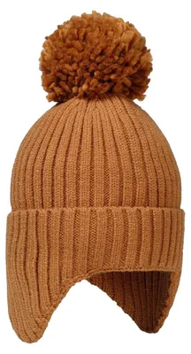 Produktbild von Minoti - Mütze für Baby, Ohrklappen, Jerseyware MN160 (68) (Beige)