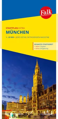 Produktbild von Falk Stadtplan Extra München 1:20.000