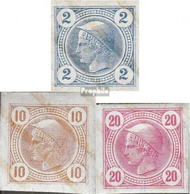 Produktbild von Briefmarken Österreich 1901 Mi 101-104 (kompl.Ausg.) gestempelt Merkur