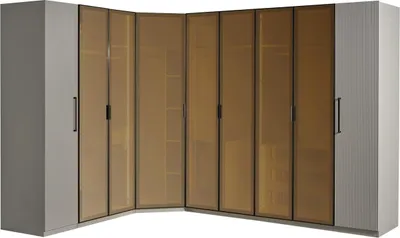 Produktbild von Kleiderschrank Black Line, Produktauswahl:Eckschrank