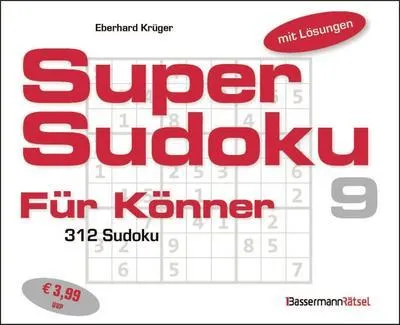 Obrázok produktu pre Supersudoku für Könner 9 (5 Exemplare à 3,99 EUR)