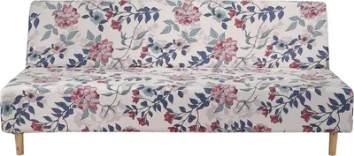 Produktbild von (Stil D) Schonbezug ohne Arm, faltbarer Sofabezug, elastischer, waschbarer Stoff, Couch, Schlafsofa, Möbelschutz, Schonbezug