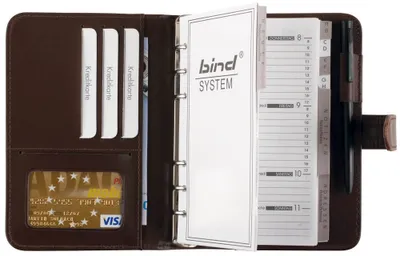 Produktbild von bind 16601-1 Terminplaner Standard A6 Kunstleder