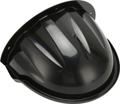 Immagine prodotto di Copertura resistente per telecamera di sorveglianza esterna con parasole, in plastica ABS - Nero