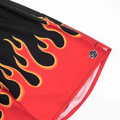 Produktbild von K1X Basketball - Stockton Shorts mit Taschen, Farbe:Fire, Kleidergröße:L