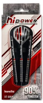 Produktbild von Karella Steeldart HiPower schwarz 24 g