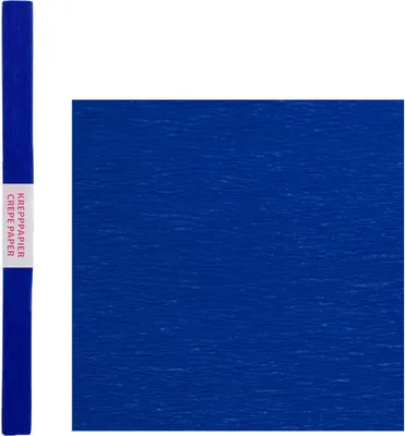 Produktbild von Spirit Krepppapier Standard 200 x 50 cm, Farbe:dunkelblau
