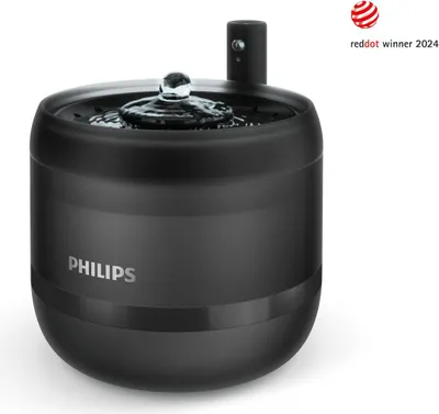 Produktbild von Philips Trinkbrunnen für Haustierpflege mit Filtersystem, Grau (PAW3210/02)