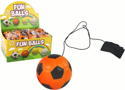 Produktbild von Fußball PolyurethanGummierte Jojo Bouncing Ball 6 Cm Orange