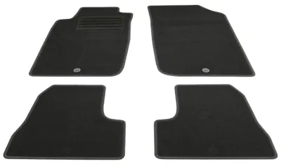 Fußmatten Set für Peugeot 206 CC, Bj. 1/2001-2/2007, schwarz