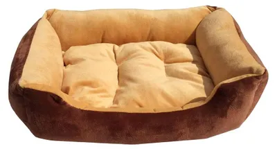 Image de Panier doux et lavable pour chien, pour un sommeil confortable
