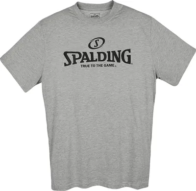 Produktbild von SPALDING Logo T-Shirt Kinder grau melange 140