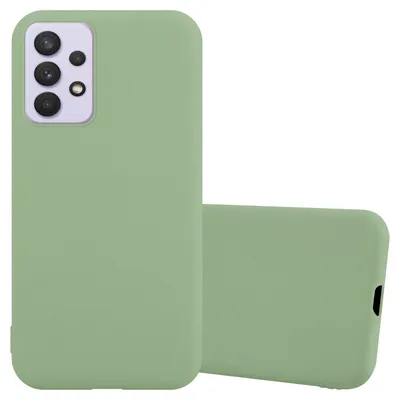 Produktbild von Cadorabo Hülle für Samsung Galaxy A33 5G Schutzhülle in Grün Handyhülle TPU Silikon Etui Case Cover