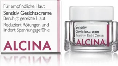Image de Alcina Sensitive Facial Cream Crème apaisante pour le visage 50 ml
