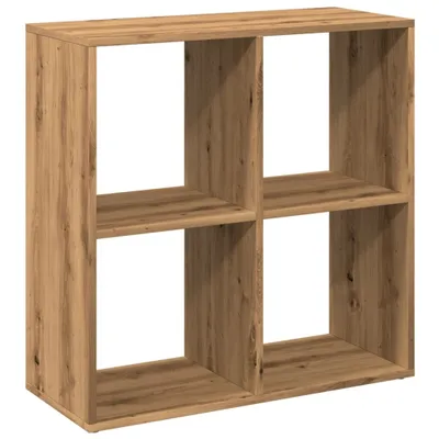 Image de vidaXL Bibliothèque de séparation Artisan-Chêne 69,5x29x69,5 cm