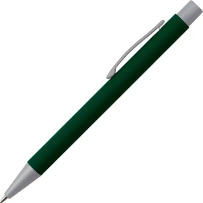 Produktbild von Kugelschreiber / aus Metall mit rubber finish Oberfläche / Farbe: dunkelgrün