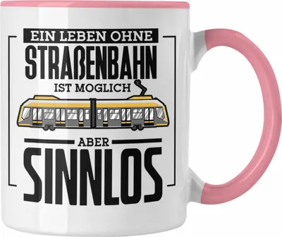 Produktbild von Trendation - Lustige Tasse Geschenk Spruch Lustig Normale Menschen Machen Mir Angst Geschenkidee Geburtstag (Rosa)