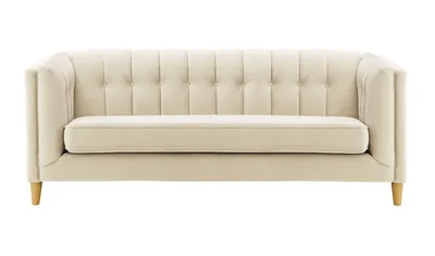 Produktbild von SLF24 - Dreisitzer-Sofa Sodre - hellbeige - Velluto 2