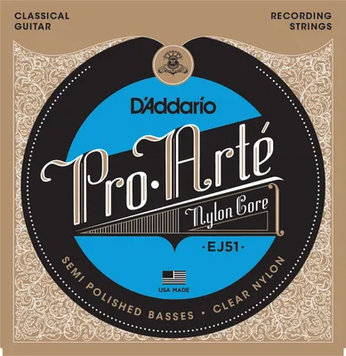 Produktbild von D'Addario EJ51 Pro-Arte semipolished - recording strings
