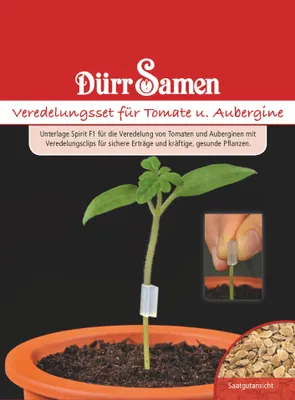 Produktbild von Dürr-Samen - Veredelungs-Set Für Tomaten und Auberginen - Saatgut - 1978