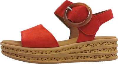 Produktbild von Gabor  Damenschuhe Sandalen Hoch Rot Freizeit, Schuhgröße:EUR 40 | UK 6.5