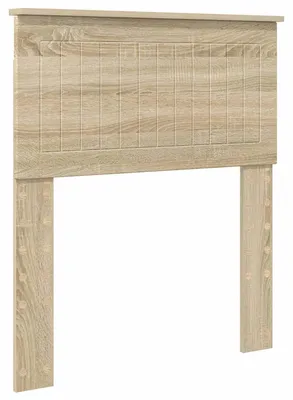 Image de Tête de lit vidaXL en bois composite chêne Sonoma