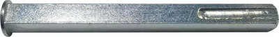 Produktbild von Wechselstift mit Keilschlitz 60 mm (Drückerstift) vierkant 5 mm, Stahl verzinkt