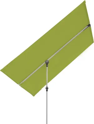 Produktbild von Balkon- und Terrassenschirm rechteckig 180 x 130 cm mit Sichtschutz - für Balkon, Terrasse, Garten