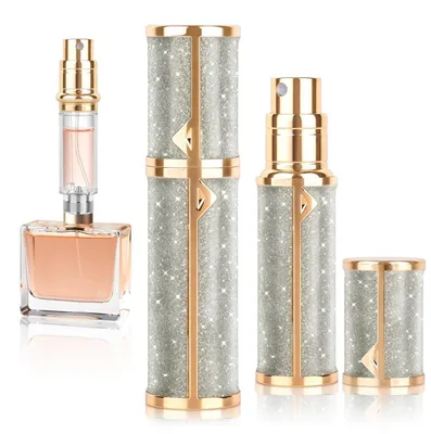 Immagine prodotto di Flacone spray ricaricabile da 5 ml, color oro
