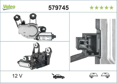 Zdjęcie produktu dla Silnik Wycieraczek Land Rover Freelander 2 10.06-10.14 Tył