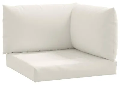 Produktbild von vidaXL Palettenkissen 3-tlg. Melange Creme Stoff