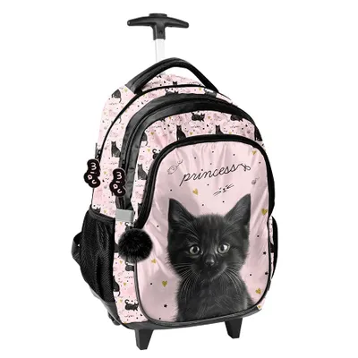 Produktbild von Schulranzen/Rucksack Auf Rädern „Kitty Cat“ Pp26Bc Für Mädchen Paso