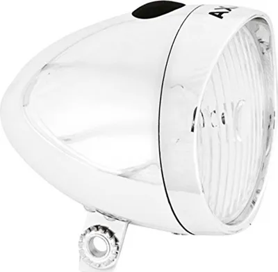 Produktbild von Axa AXA Classic Battery - 4 Lux - Fahrradscheinwerfer - LED-Scheinwerfer - Batterie-Fahrradlicht - Silber
