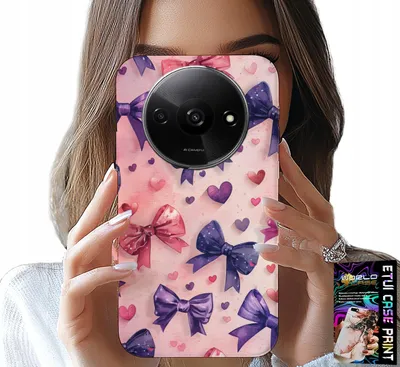 Image de Etui pour Xiaomi Redmi A3 - Motifs de rubans colorés + Verre