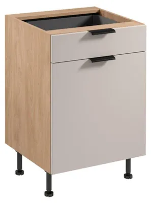 Immagine prodotto di Armadio da cucina Scaffale da cucina Armadio in legno Mobile base Cassetto Cucina