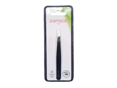 Productafbeelding van Zansot pincet, breed, schuin, zwart