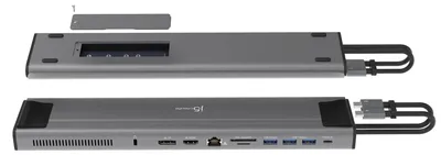Image de Station d'accueil j5create JCD552, M.2 NVMe, USB-C Gen 2