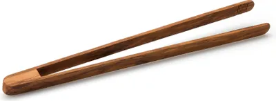 Produktbild von CONTINENTA Gourmetzange, Olivenholz 40 cm 4941 4017167494104 Vorteilset – 2 Stück – inkl. 4 Edelstahl-Trinkhalme