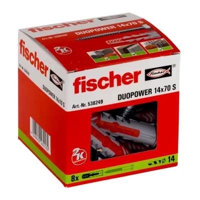 Produktbild von fischer DUOPOWER 14 x 70 S